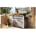 BMG1651DA Beef Eater 1600 5-Burner BBQ + Side Burner 